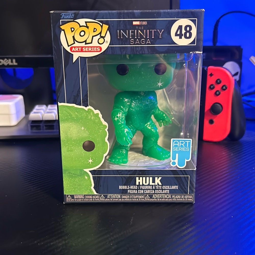 Hulk infinity saga art series Funko pop